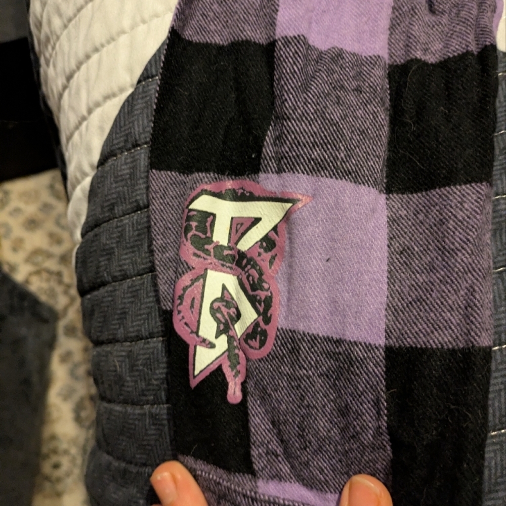 Beartooth Below Limited Release Flannel Shirt Wit… - image 3